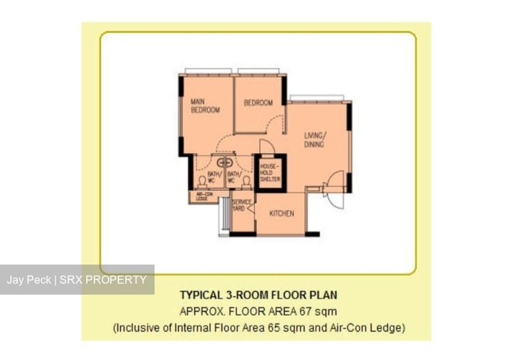 Blk 365A Hougang Meadow (Hougang), HDB 3 Rooms #625730671